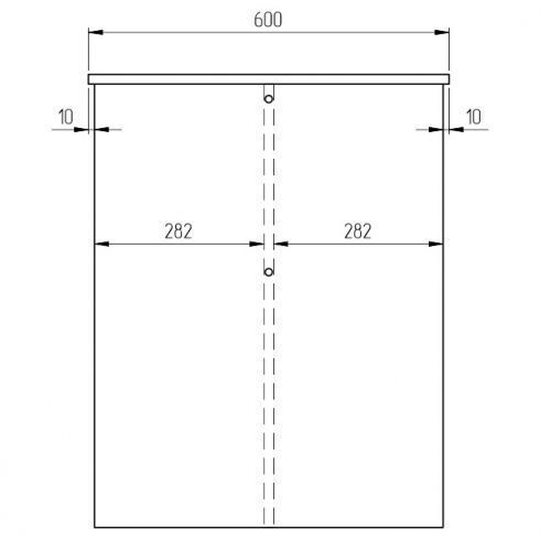 Cтол переговорный СТСЦ-1 100/60/75,4